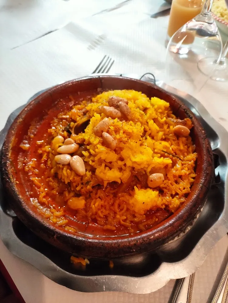 Tajine Agneau Riz Amandes